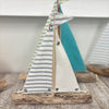 Assorted Driftwood Sailboats