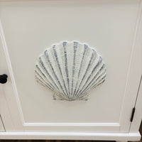 Seashell Accent Cabinet: 2 Drawers, 2 Doors