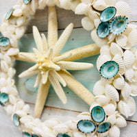 Assorted Seashell, Sea Life, and Sea Glass 12" Wreaths