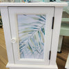 Coastal Accent Table/Cabinet w/ Anastasia Musick Art