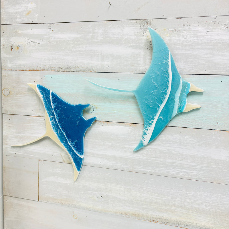 Assorted Resin Manta Rays