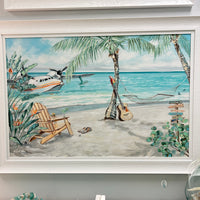 Jimmy Buffett Tribute Framed Print