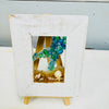 Assorted Mini Framed Resin Art w/ Wooden Easel