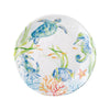 Sea Life Serenade Melamine Dishware Sunshine & Sweet Peas Coastal Decor