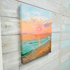 Sunrise/Sunset Coral Sky Seascape Original Painting