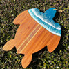 Assorted Sea Turtle Bamboo Charcuterie Boards w/Resin