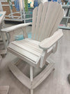 Seashell Poly Outdoor Furniture Scallop Back Chairs & Table Set - Sunshine & Sweet Pea's Coastal Decor