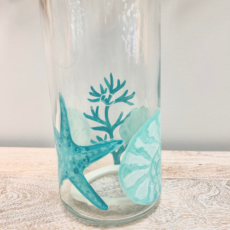 Ocean Inspired Glass Canisters
