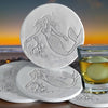 Absorbent Clay Coaster Set