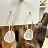 Sea Glass Dangle/ Hoop Earrings