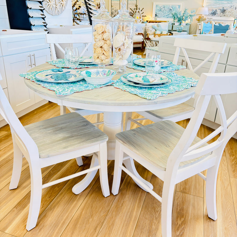 Dining Table 42" Round w/Pedestal Base