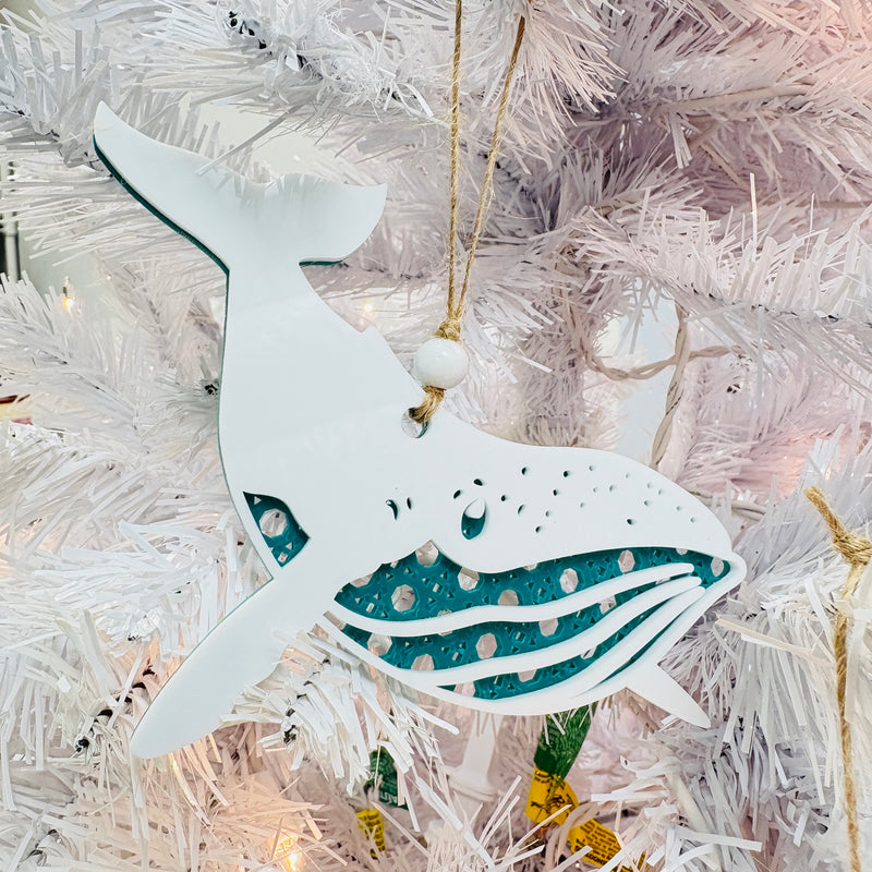 Assorted Acrylic Laser Cut Sea Life Ornaments