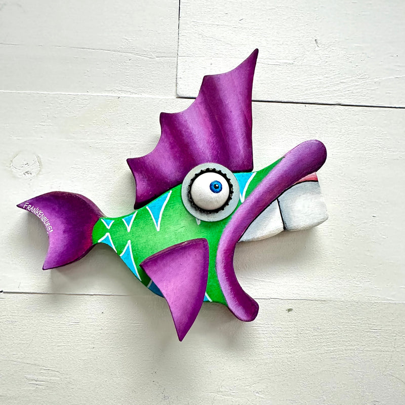 "Jake Finmore" Wooden Funky Fish