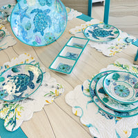 Serene Seas Melamine Dish Collection