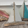 Assorted Driftwood Sailboats
