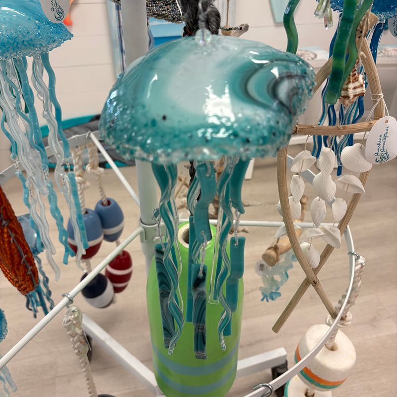 Assorted 11"-12" Glass Jellyfish