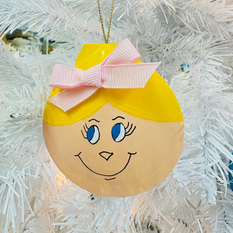 Assorted Hand Painted Scallop Shell Ornaments