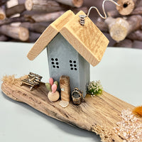 One House Scene on Driftwood