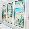 Jimmy Buffett Tribute Framed 3 Panel Print