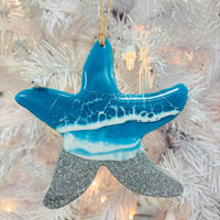 Assorted Starfish Resin Christmas Ornaments