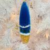 Assorted Surfboard Resin Christmas Ornaments