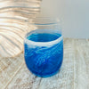 Beach Inspired Resin Stemless Wine Glass