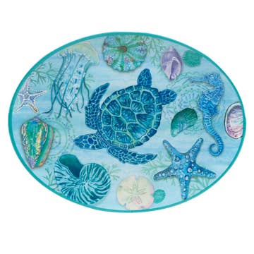 Serene Seas Melamine Dish Collection