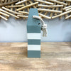 Striped Wooden Buoy