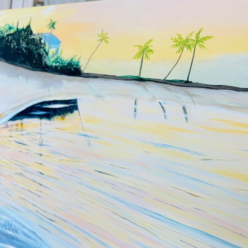 Tide Pool at the Shore Original Artist Painting