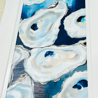 Oysters Framed Print