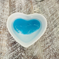 Assorted Resin Poured Heart Ring Dishes