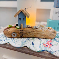 One House Scene on Driftwood