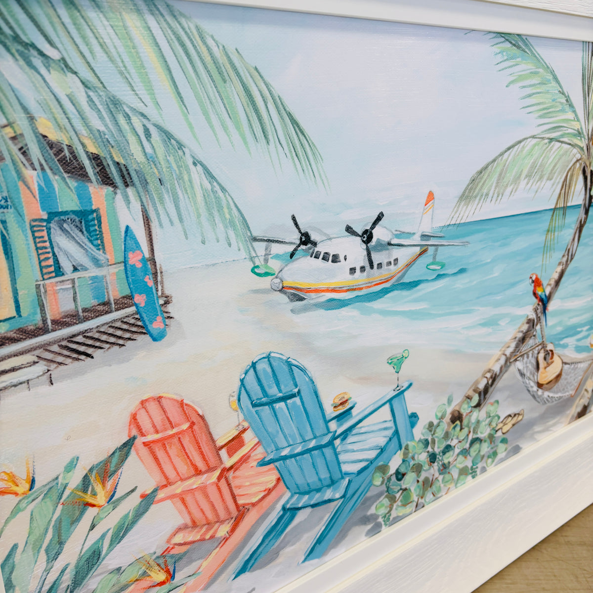 Jimmy Buffet Tribute, Panoramic View Framed Print