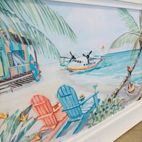 Jimmy Buffet Tribute, Panoramic View Framed Print