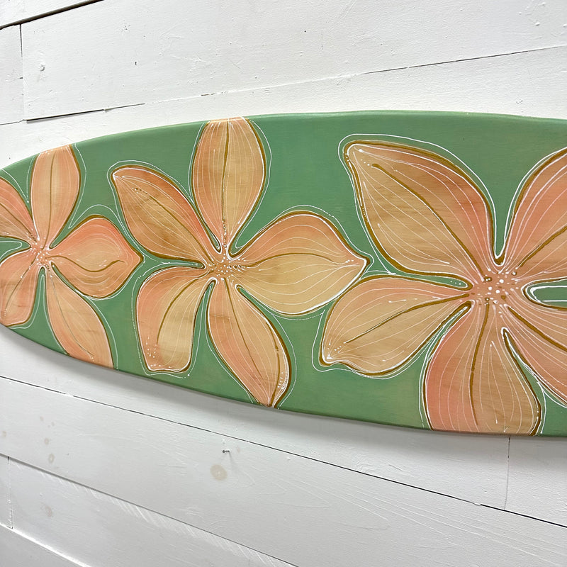 Hand Painted Boho Chic Wooden Surfboards