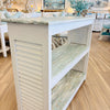 Hand Painted  Entry Table/Sofa Table/Bookshelf