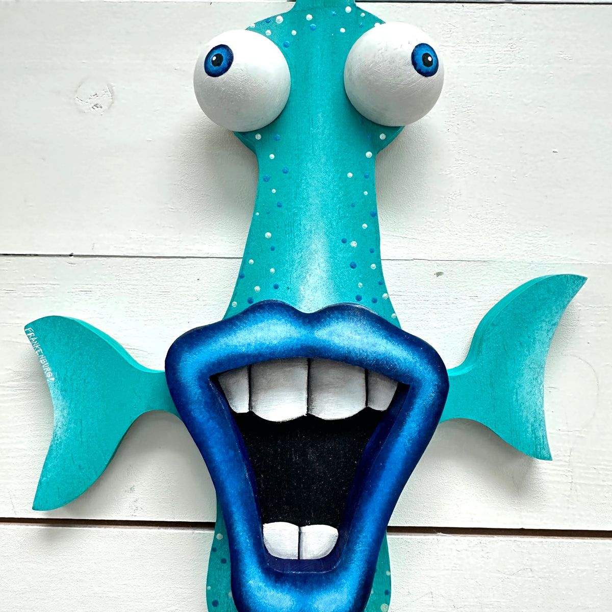 "Fry Daze" Wooden Funky Fish