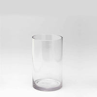 Clear Glass Hurricane/Vase Sunshine & Sweet Peas Coastal Decor