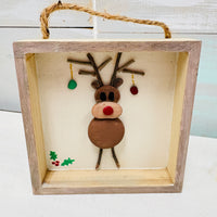 Shadow box Christmas Ornaments