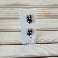 Bathing Suit Stud Polymer Clay Earrings