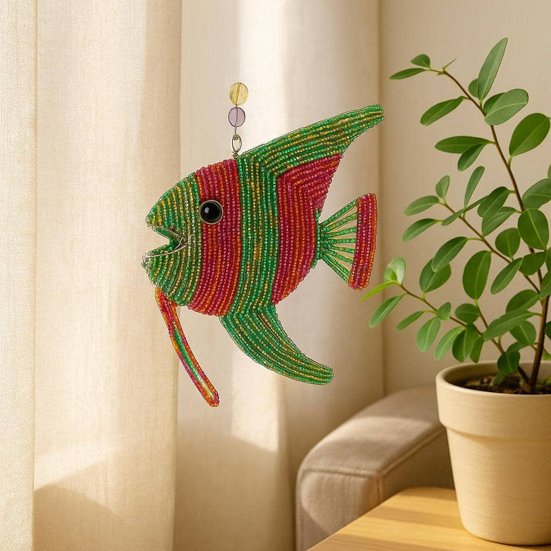 Assorted Beaded Angel Fish