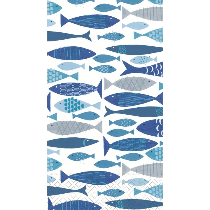 Coastal Paper Guest Towels, Pack of 20