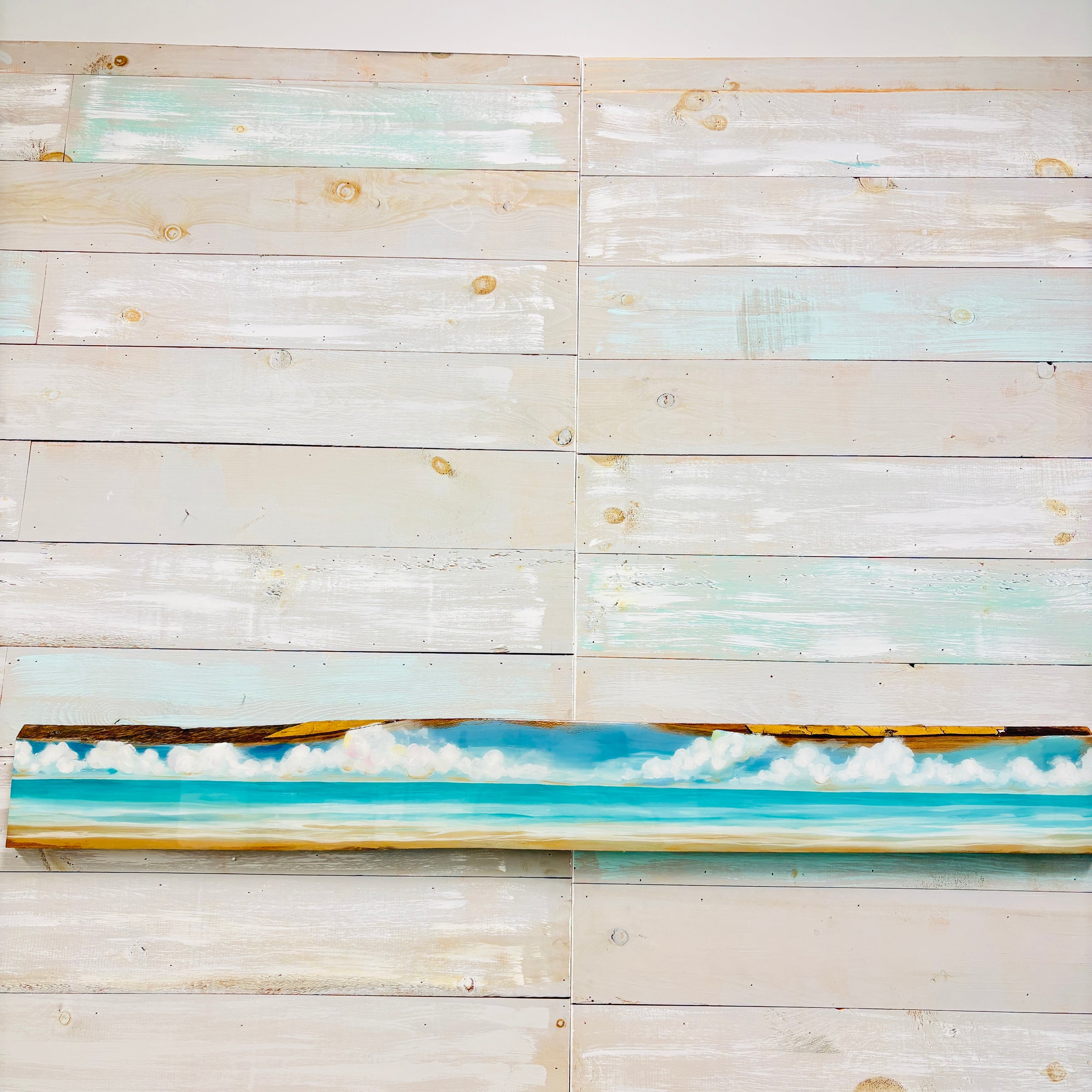 Assorted Live Edge Seascape Originial Wall Art