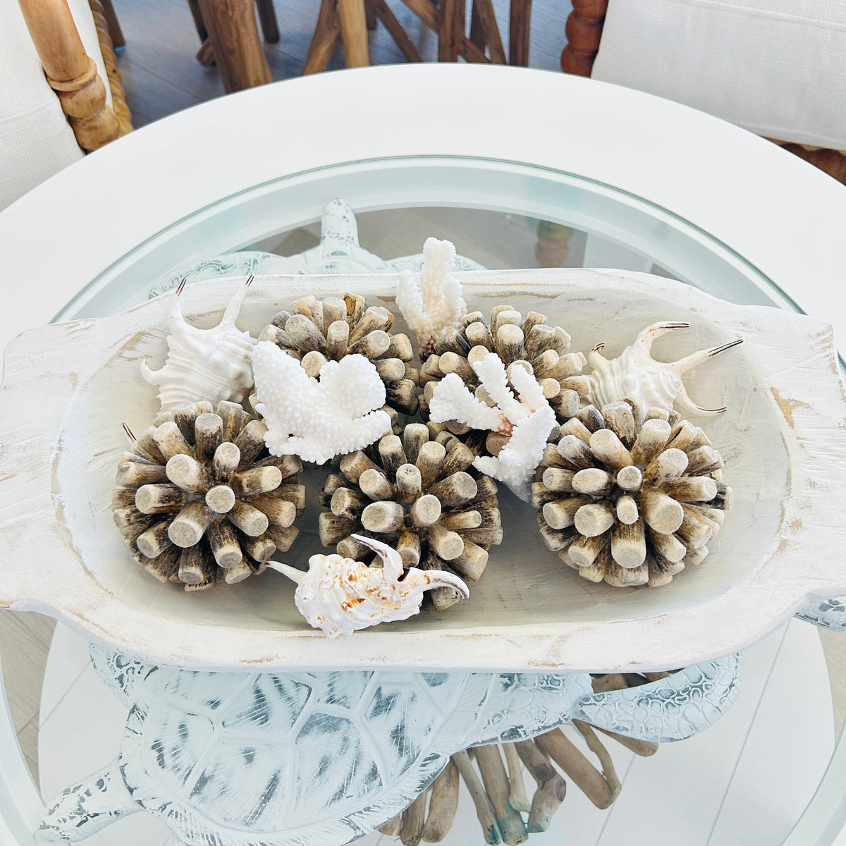 Hand Carved Oval Wooden Bowls, Assorted Sizes and Finishes