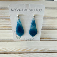 Assorted Dangle Polymer Clay Earrings- Ocean Inspired