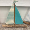 Assorted Driftwood Sailboats