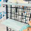 Coastal Pallet Hanging Shelves
