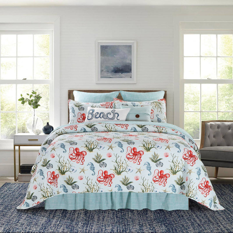 Behari Coastal Quilt Set- Assorted Sizes