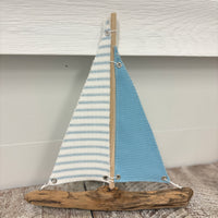 Assorted Driftwood Sailboats
