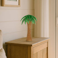 Beaded Palm Tree Table Setter